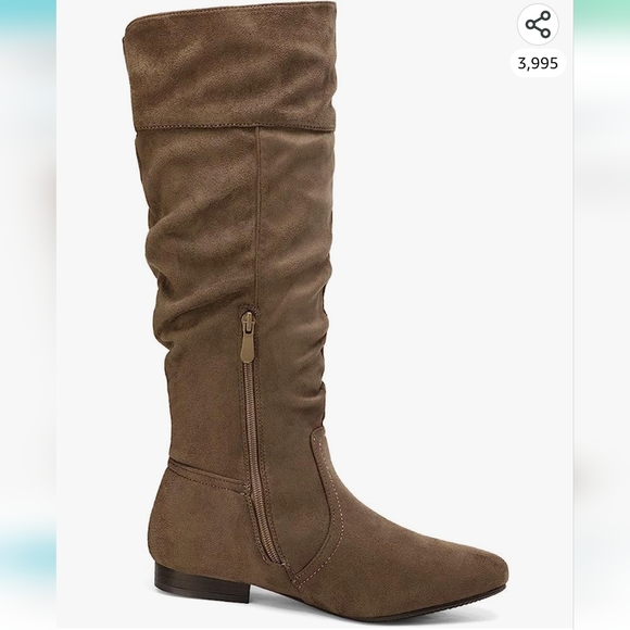 💖HP💖 Dream Pairs Women's Knee High Pull Boots - Picture 3 of 9